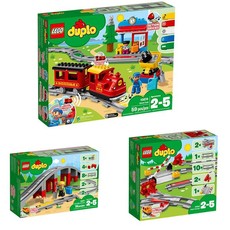 LEGO DUPLO Steam Train & Tracks Bundle | 10874 & 10872 & 10882