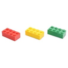 LEGO Iconic Brick Erasers (3)