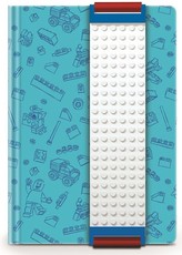 LEGO Journal With Building Band - Blue