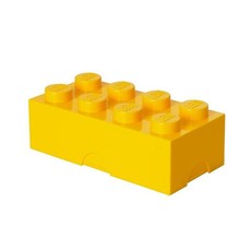 LEGO Lunch Box 8 Knob - Yellow