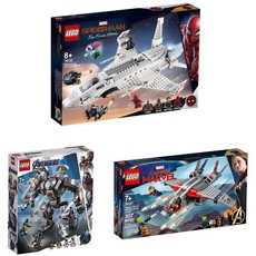 LEGO Marvel Avengers & Spider-Man Bundle 76124 and 76127 and 76130 | 7+ Years