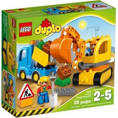 LEGO Truck And Tracked Excavator 10812 2+ Years