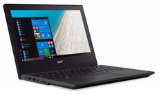 Acer - TravelMate B118 Celeron N4000 4GB RAM 128GB SSD Win 10 Home 11.6 inch Multi-Touch FHD IPS Notebook