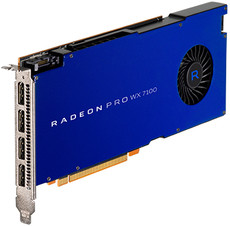AMD - Radeon Pro WX 7100 FirePro W7100 8GB GDDR5 Graphics Card