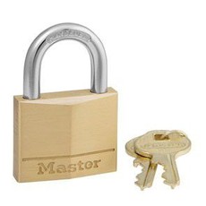 Master Lock Padlock 150D Brass 50mm KA-1K049