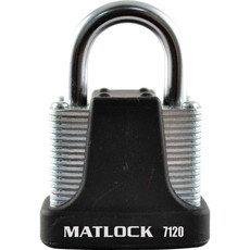 Matlock 40Mm 4 Pin Strong Padlock Black
