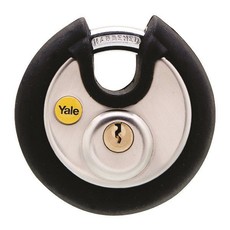 Yale - 70mm Black Cover Discus Padlock