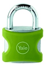 Yale - Aluminium Padlock 38mm - Green