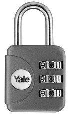 Yale - Combination Padlock - Grey