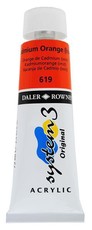 Daler Rowney: System3 75ml - Cad Orange Hue