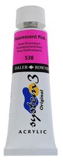 Daler Rowney: System3 75ml - Fluoro Pink