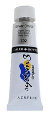 Daler Rowney: System3 75ml - Silver Imit
