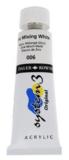 Daler Rowney: System3 75ml - Zinc Mix White