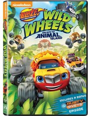 Blaze And The Monster Machines: Wild Wheels Escape To Animal Island (DVD)