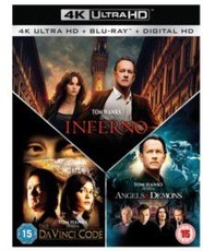 Da Vinci Code/Angels and Demons/Inferno (4K Ultra HD Blu-ray)