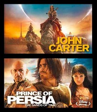 John Carter & The Prince Of Persia Box Set (Blu-ray)