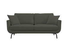 George & Mason Atelier 3-Seater Sofa-Charcoal