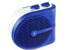 Taurus - Tropicano Heater Floor Fan - White & Blue