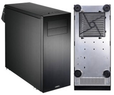 Lian Li PC-B12 Midi Tower ATX Chassis - Black - with Sound Dimmer Foam on Side Panel
