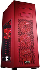 Lian Li PC-X900 Midi Tower ATX Chassis - Red with Windowed Side Panel