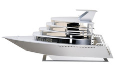 Lian-Li PC-Y6 Yacht Themed Special Edition Mini-Tower Chassis - Silver