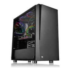 Thermaltake - Versa J21 Tempered Glass Edition Midi Tower Computer Chassis