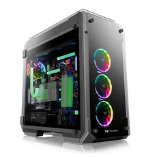 Thermaltake - View 71 TG RGB Plus Full-Tower Computer Chassis