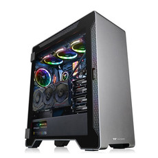 Thermaltake A500 Midi-Tower Chassis - Black & Grey
