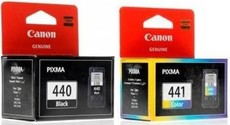Canon Ink PG440 & CL441 - Black & Tri Colour Cartridge (OEM)