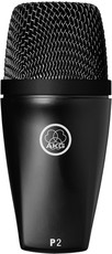AKG P2 High-Performance Dynamic Bass Microphone (Black)