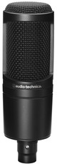 Audio Technica AT2020 Large Diaphragm Cardioid Condenser Microphone (Black)
