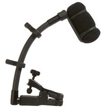 Audio Technica ATM350U Cardioid Condenser Instrument Microphone with Universal Clip-On Mounting System (Black)