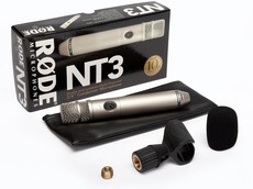 Rode NT3 ¾ Inch Cardoid Condenser Microphone with Bag