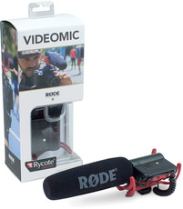 Rode VideoMic Directional On-Camera Video Microphone with Rycote Lyre Shock Mount