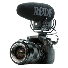 Rode VideoMic Pro+ Compact Directional On-Camera Microphone with Rycote Suspension