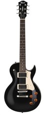 Cort CR100 Classic Rock Series Single-Cut Electric Guitar (Black)