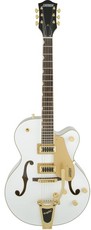 Gretsch G5420TG Electromatic Hollow Body Electric Guitar (White & Gold)