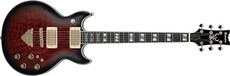 Ibanez AR325QA-DBS AR Standard Series Double Cut-Away Electric Guitar (Dark Brown Sunburst)