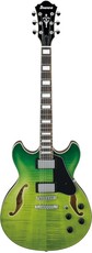Ibanez AS73FM-GVG AS Series AS Artcore Double Cut-Away Hollow Body Electric Guitar (Green Valley Gradation)