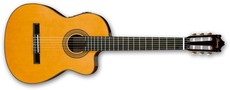 Ibanez GA6CE-AM Classical Series Nylon Acoustic Electric Guitar (Amber)