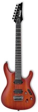 Ibanez S5521-BRB S Series S Prestige Electric Guitar with Case (Blaze Red Burst)