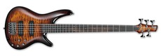 Ibanez SR405EQM-DEB SR Series 5 String SR405 Bass Guitar (Dragon Eye Burst)
