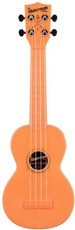 Kala KA-SWF-OR Waterman Series Soprano Ukulele (Fluorescent Orangesicle)