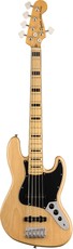 Squier Classic Vibes '70s Jazz Bass V Guitar (Natural)
