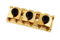 Allparts Electric Guitar Floyd Rose Style Locking Nut (Gold)