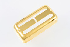 Allparts Electric Guitar Humbucker Pickup Cover Set for FilterTron Style Pickups (Gold)
