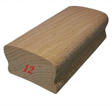 Allparts LT-4873 12 Inch Radius Wood Sanding Block (Natural)