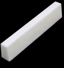 Allparts Slant Cut Blank Bone Nut (White)