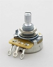 CTS 500K Split Shaft No-Load Audio Tone Potentiometer (Nickel)