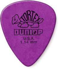 Dunlop 418R 1.14mm Tortex Standard Guitar Pick (Purple)